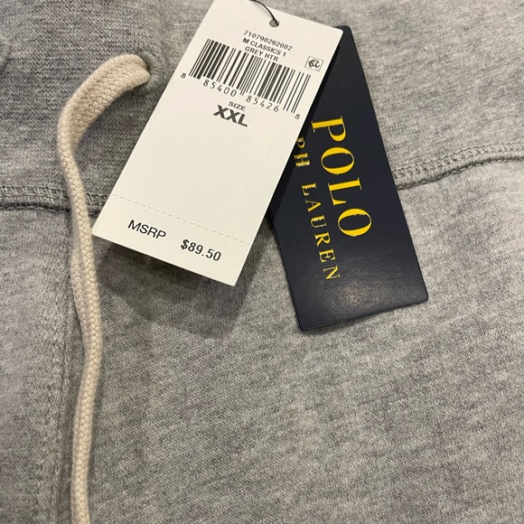 Polo Ralph Lauren Men's Double Knit Tech Fleece Sweat Shorts NWT XXL - Picture 2 of 3